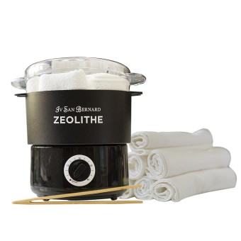 chauffe serviette steamer pour application de la zeolithe