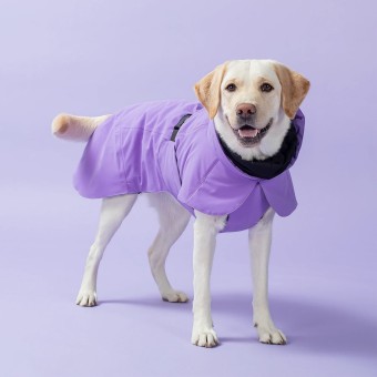 Imperméable chaud Hiver réfléchissant PAIKKA lilac Violet pour chien