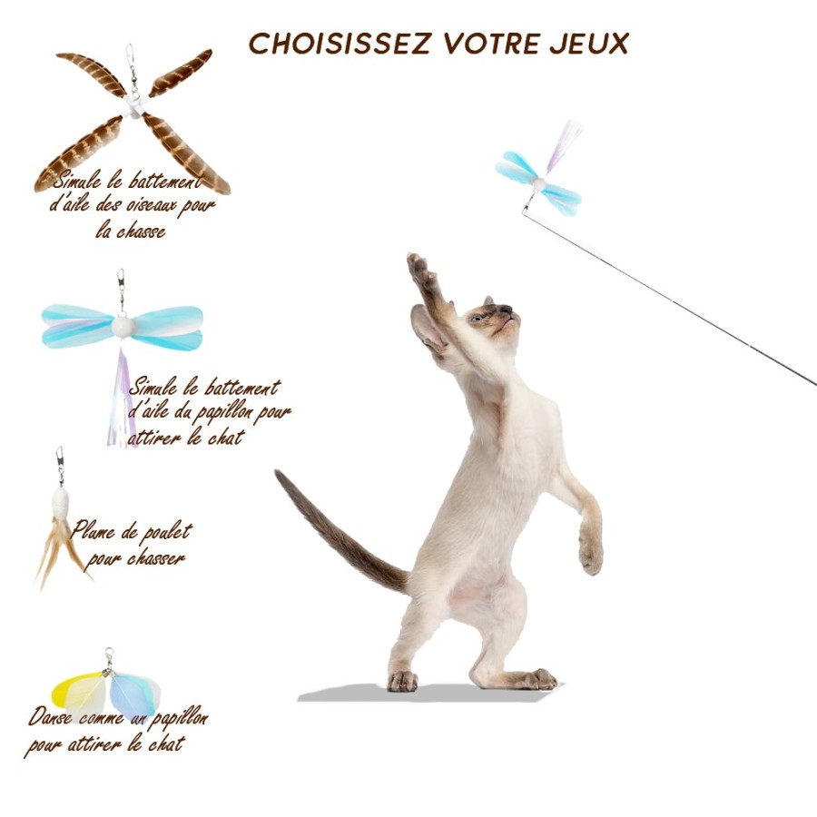 canne-à-pêche-jouet-chat-Feather-wand-genII-Groom -Attitude