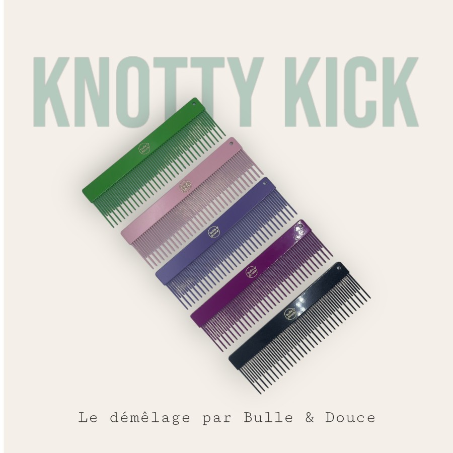 Peigne Knotty Kick démêlant - BULLE & DOUCE